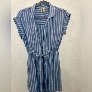 Japna Vertical Button Front Drawstring